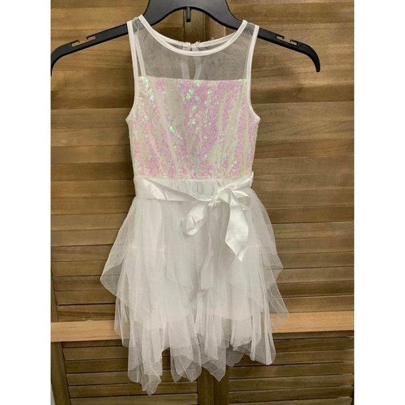 NWT RMLA Formal Girls Dress White Size 7 - Picture 1 of 5